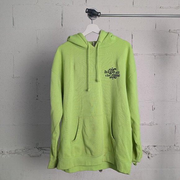 Neon Hoodie High All The Time - Picture 1 of 4